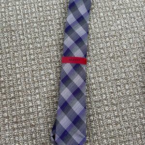 Alfani Purple Plaid Tie - NWT